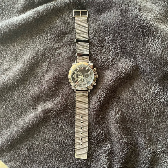 Men’s Perry Ellis Mesh Stainless Steel Watch BRAND NEW - Picture 6 of 8